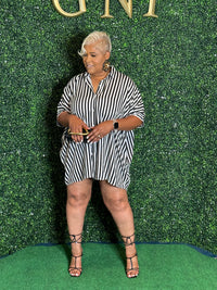 Candy cane striped Dress or shirt