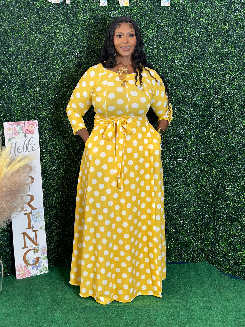 Pretty Lady in yellow