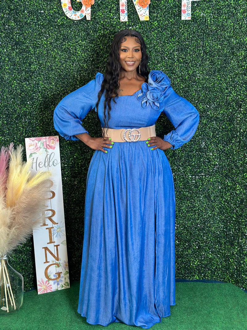 Turning Head Denim Dress